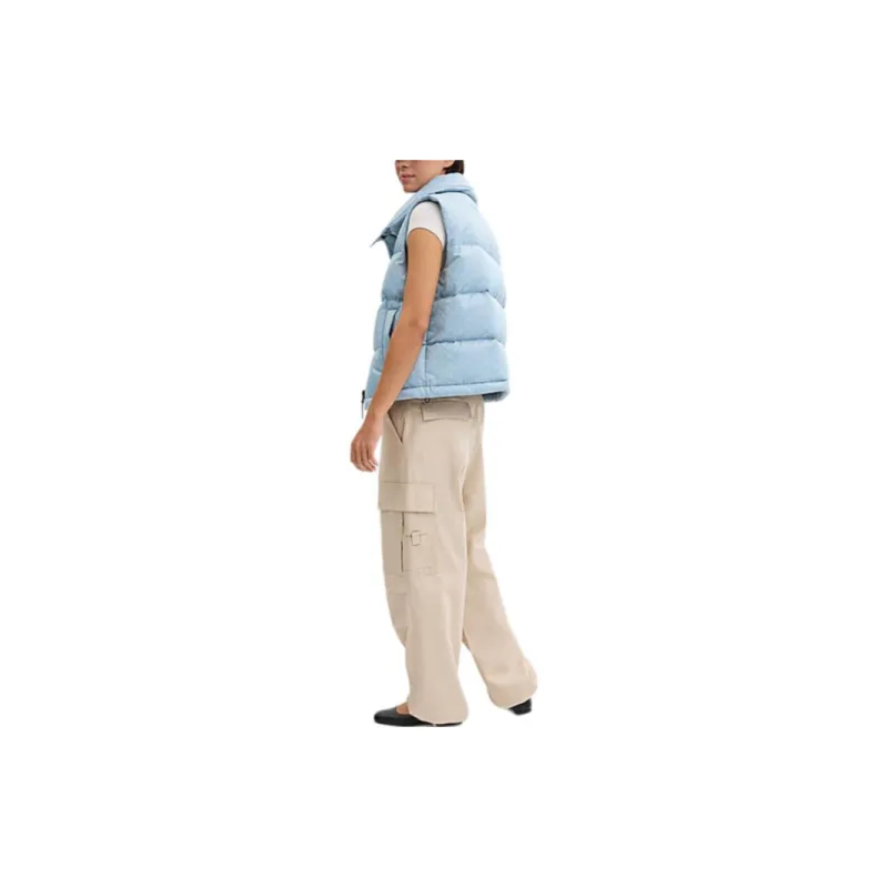 COACH FW24 Down Jacket Women's Light Blue-2