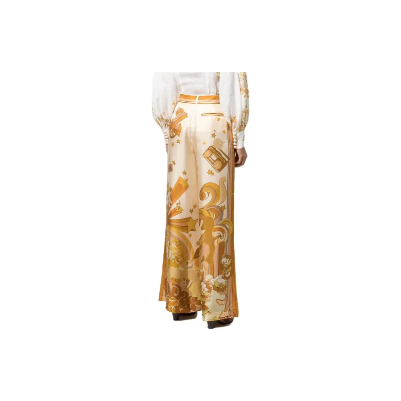 Zimmermann Casual Pants Women's Yellow-2