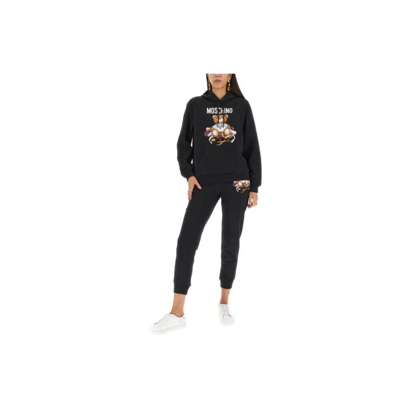 MOSCHINO Sweatshirts Women's Black-4