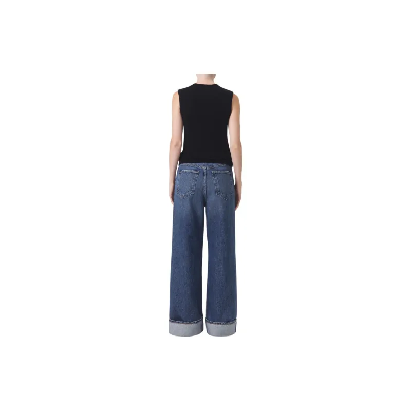 AGOLDE Dame Wide Leg Jeans-2
