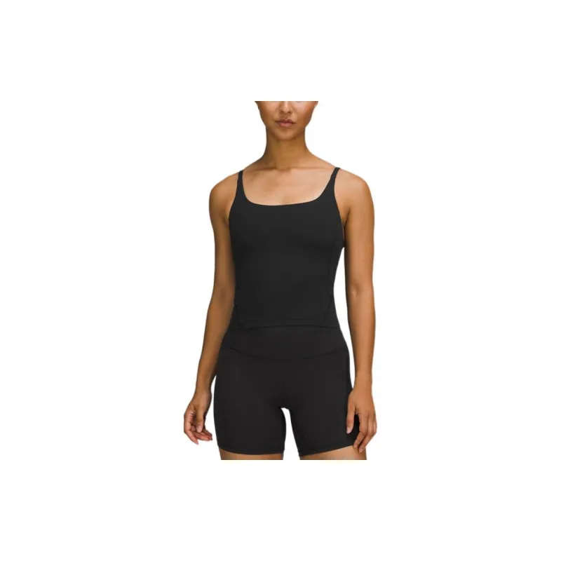Lululemon Sleeveless Sports Shirts Women's Black-3