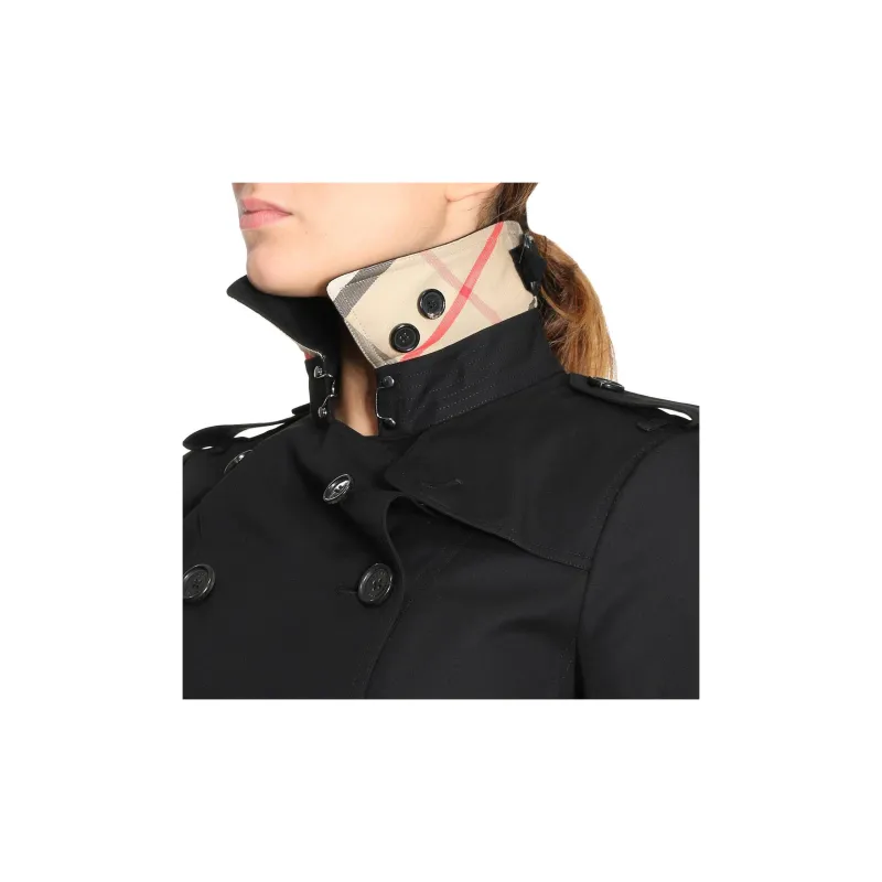 Burberry Trench Coat Women's Black-4