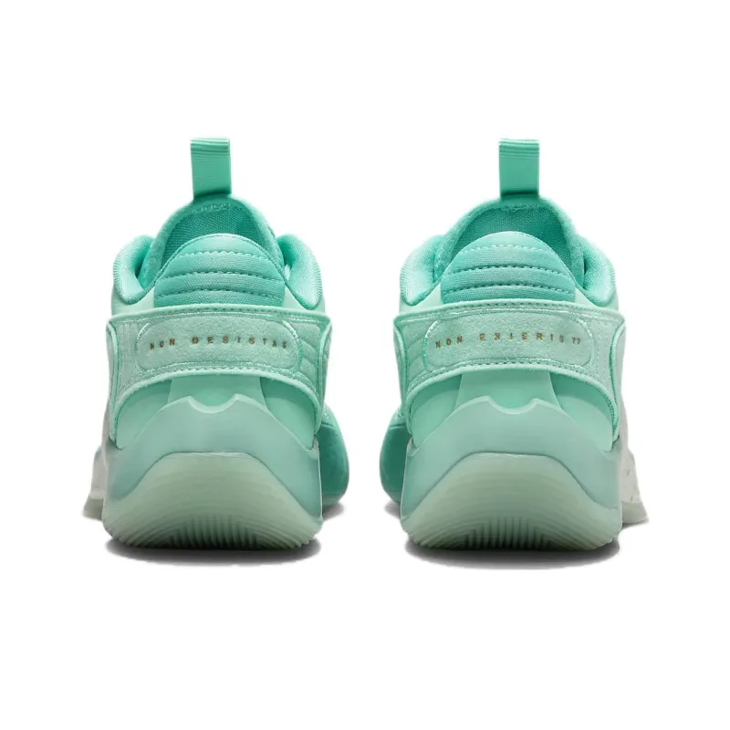 Jordan Luka 2 Slip Resistant Cushioning Abrasion Resistant Low Top Children's Basketball Shoes Green Teenagers-4