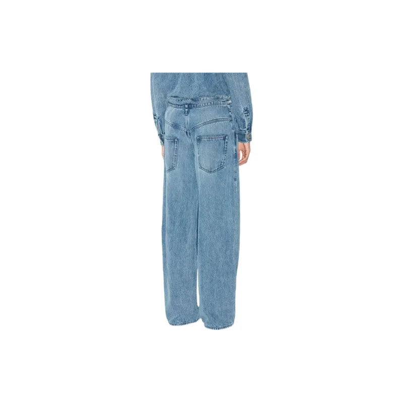 ISABEL MARANT Jordy Wide-Leg Drawstring Trousers-3