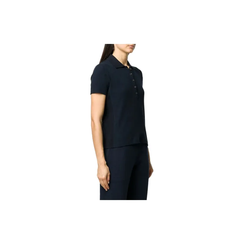 THOM BROWNE· Polo Shirt Women's Marine Blue-2