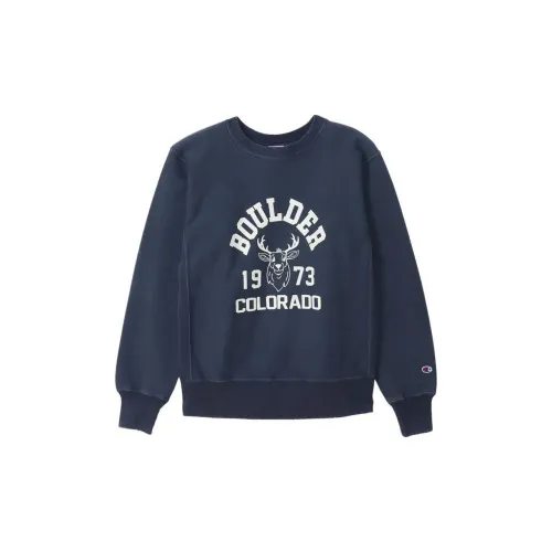 Champion Reverse Weave Sweatshirts Men Midnight Blue