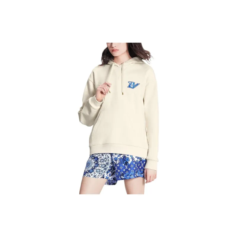 LOUIS VUITTON FLIGHT MODE FW22 Sweatshirt Women's Beige-3
