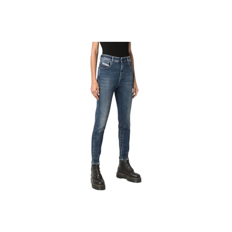 DIESEL 1984 Slandy High Waist Slim Jeans-3