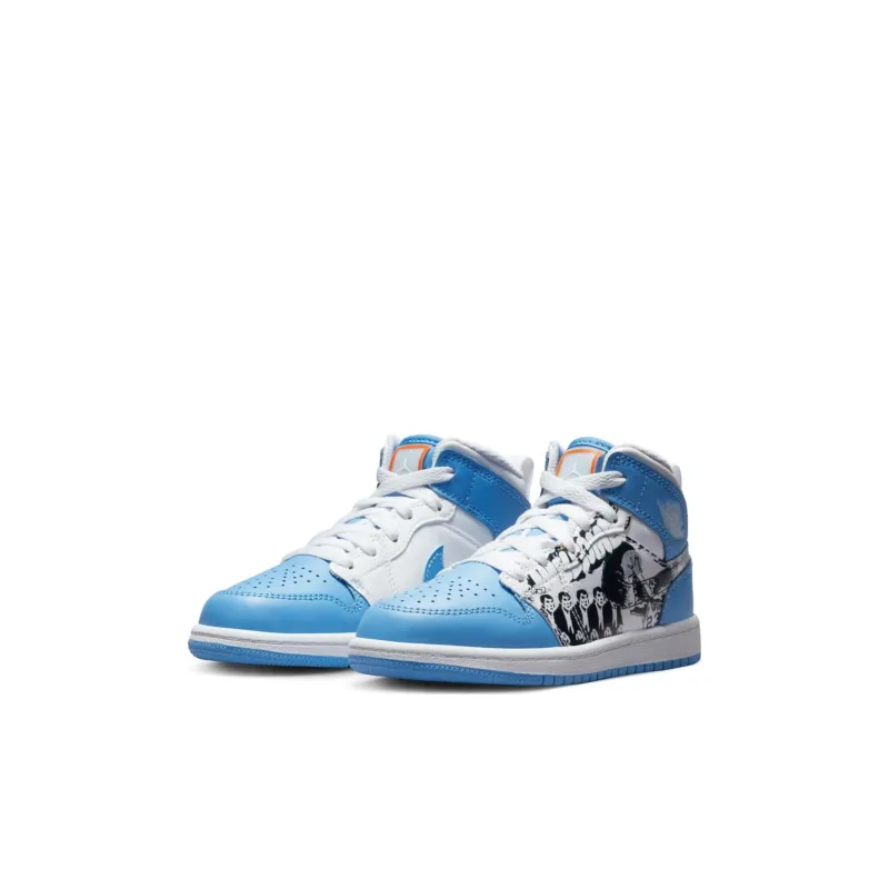 Jordan 1 Mid Sneaker School Game Winner PS-2