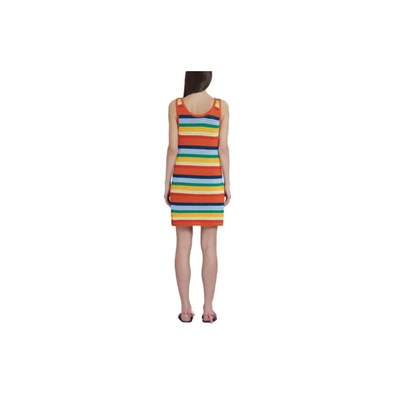MARNI X No Vacancy Inn Co-brand Sleeveless Dresses Women's Multicolor-3