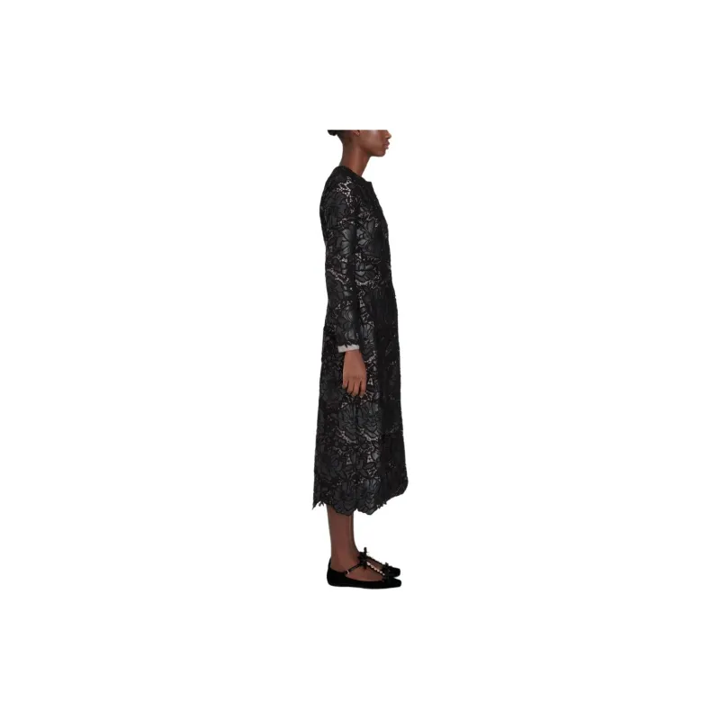 Giambattista Vall Embroidered design Single breasted Coat-3