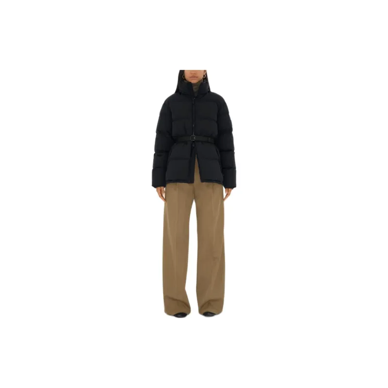 Burberry B Shield appliqué Puffer Coat-1