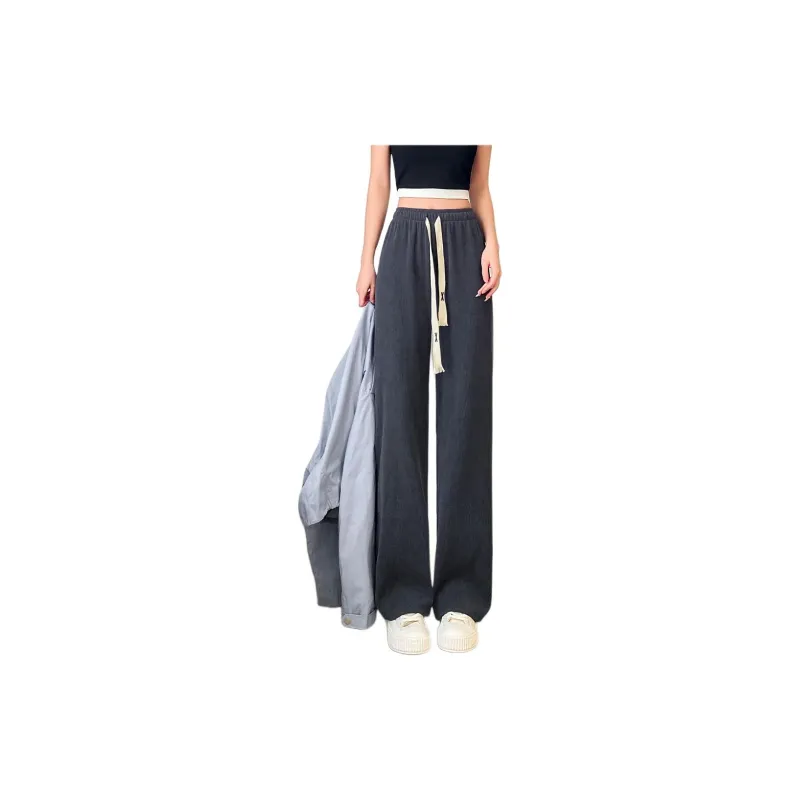 Ya Sheep People Casual Pants Women's Dark Gray-1