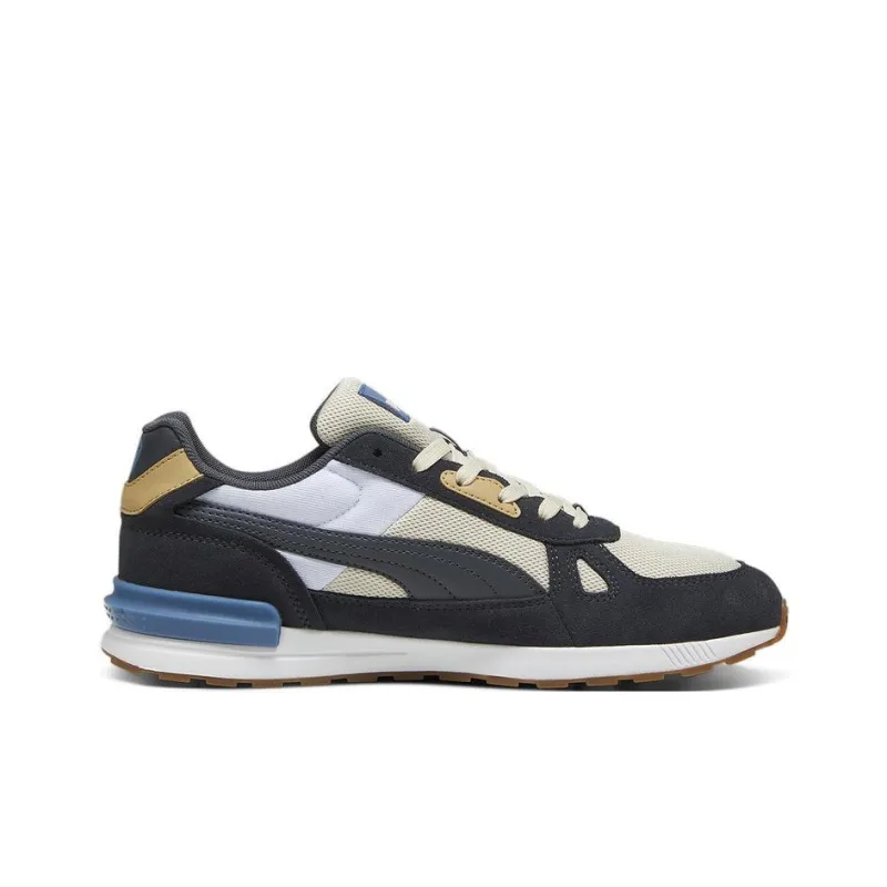 PUMA Graviton Pro Slip-Resistant Low-Top Casual Shoes Unisex Black Gray Color-1