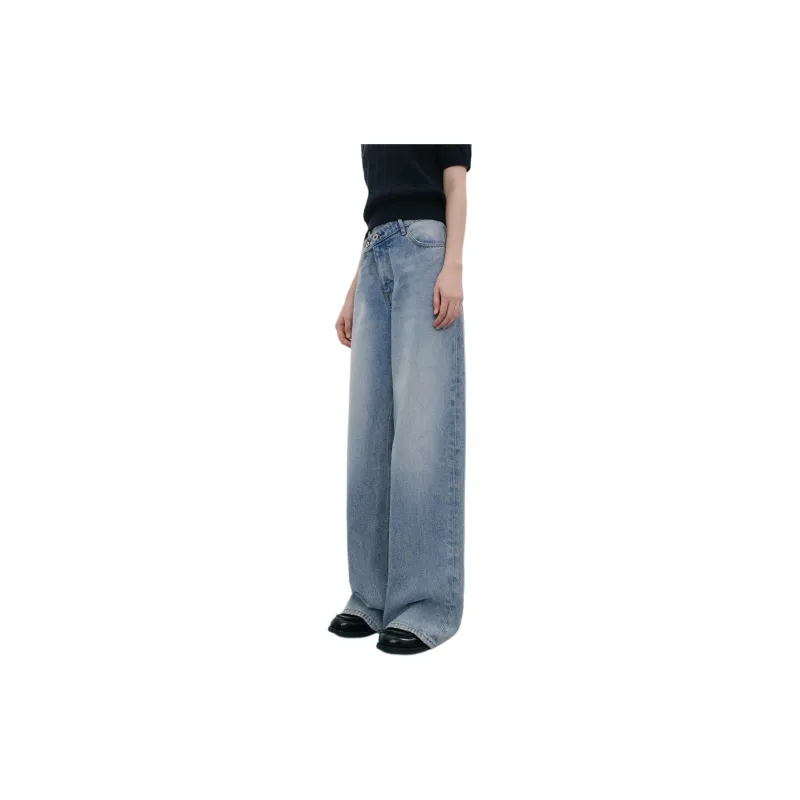 Orange Desire Jeans Women's Vintage Light Blue-4