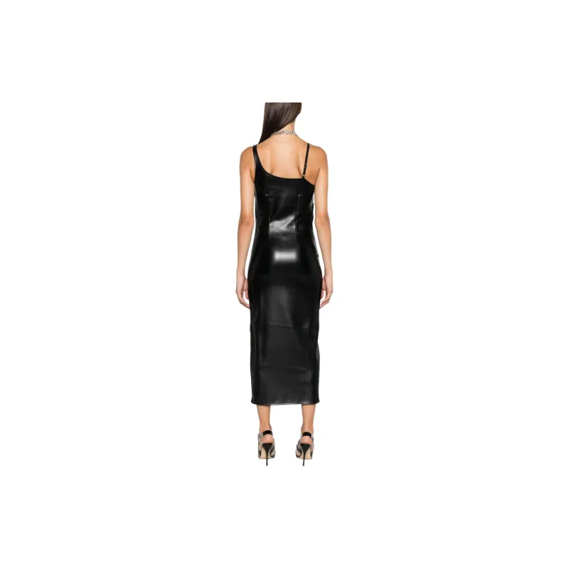 Patrizia Pepe Faux leather Maxi Dress-2