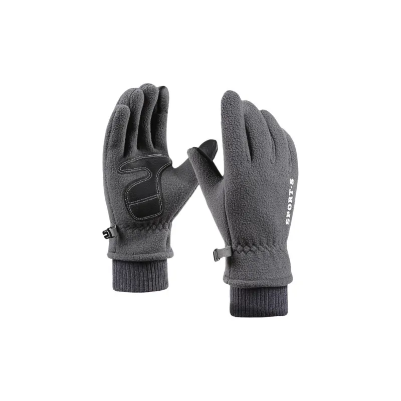 TANLU Riding Equipment Cycling Glove Outdoor Unisex Polar Fleece One Size-2
