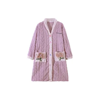 Qiao Ni Tong Pajama Robe Women's Image Color