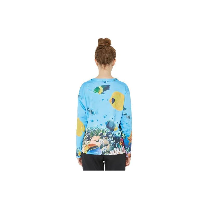 MOSCHINO Sweatshirts Women's Dark Sky Blue-4