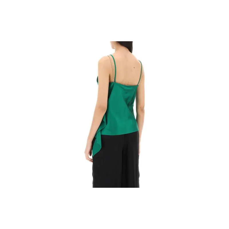 MaxMara Studio SS23 Strapless Top Women's Green-2