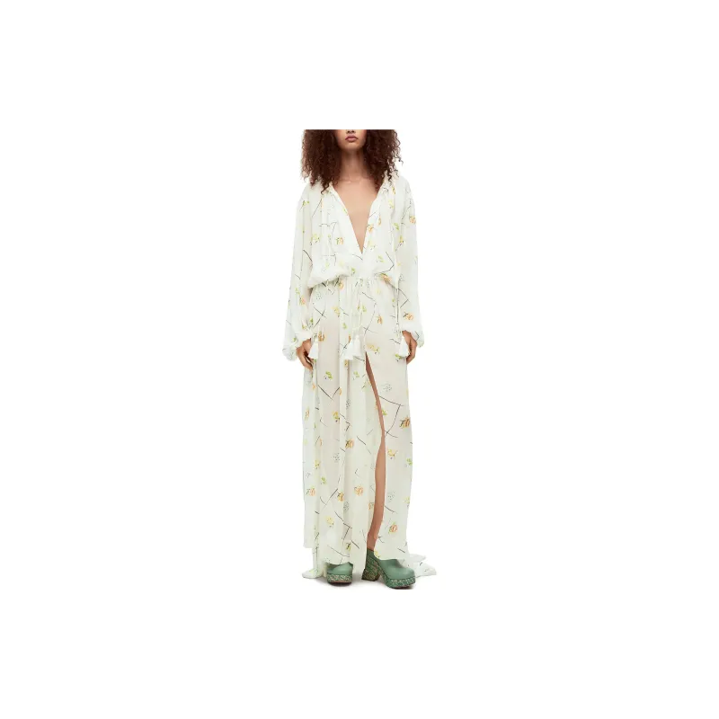 LOEWE Long Sleeved Dresses Women's Multicolor-3