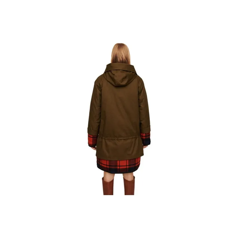 Maje Jackets Coats Women's Khaki-1
