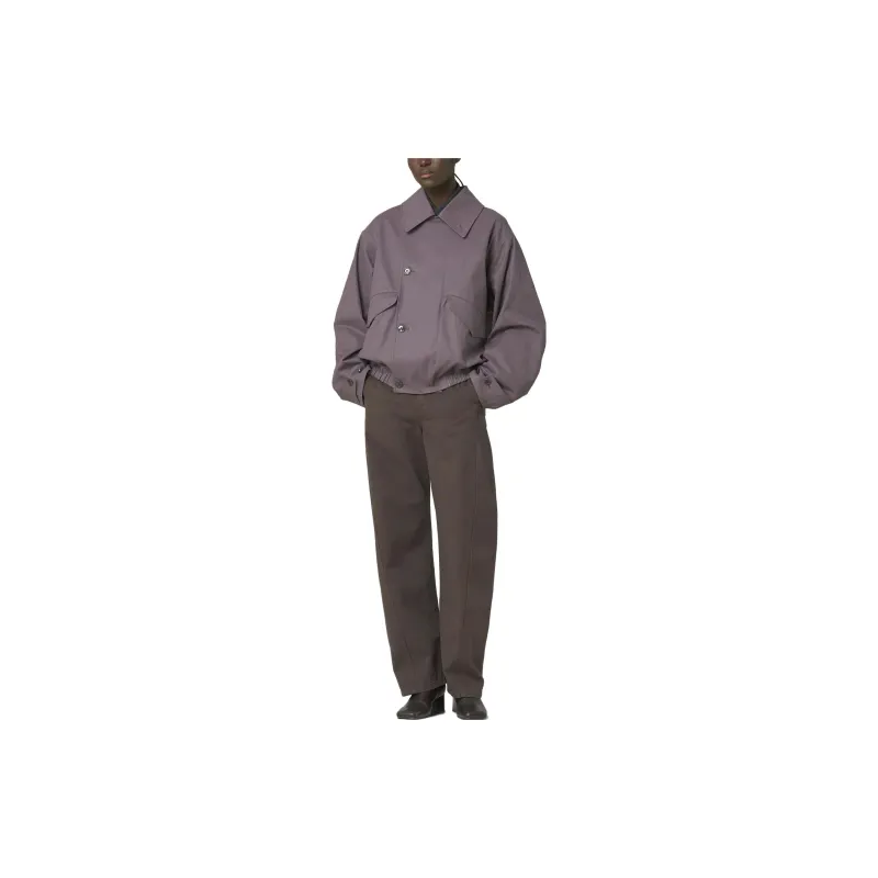 Lemaire Boxy Jacket 'Deep Mauve'-1