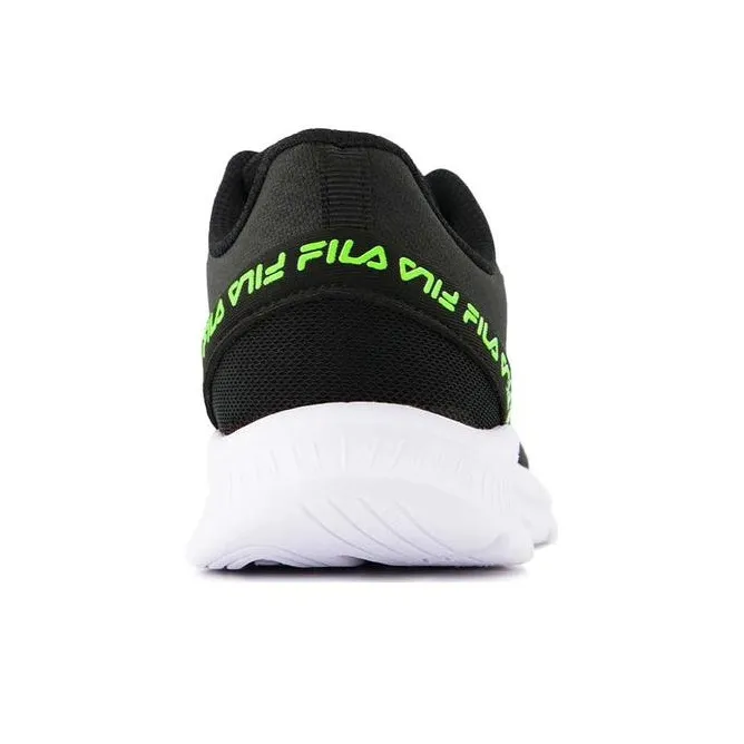 FILA KIDS Optix 3 Cushioning Wear Resistant Low Top Kids' Running Shoes Black Kids'-3