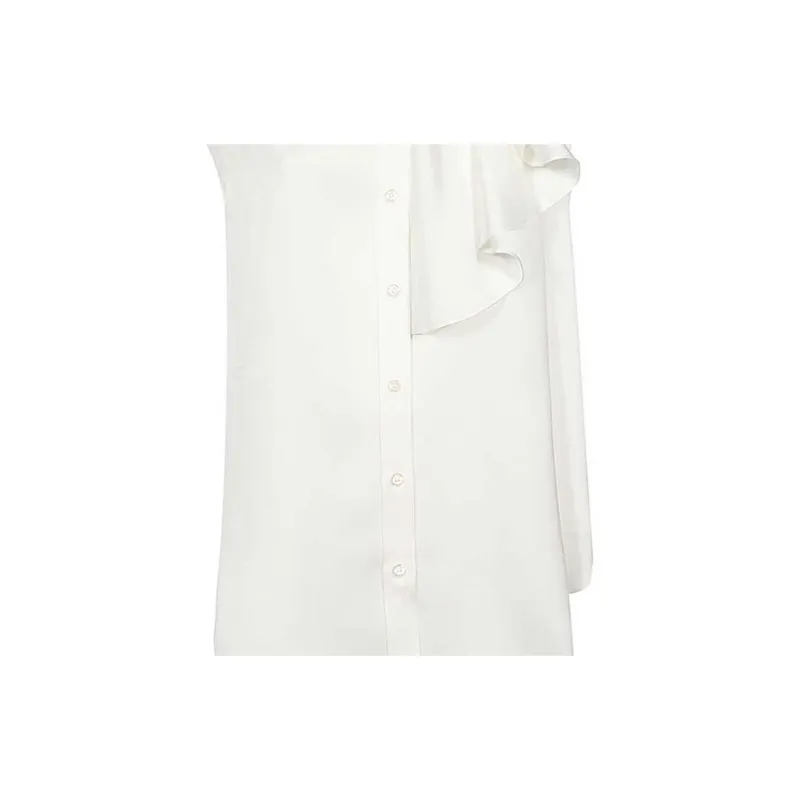 Alexander McQueen Button Up Sleeveless Shirt-6