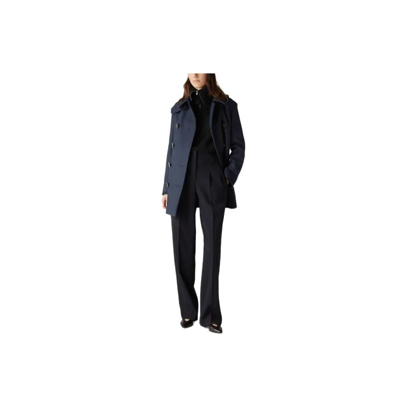 Loro Piana Coats Women's Dark Blue Mineral-3