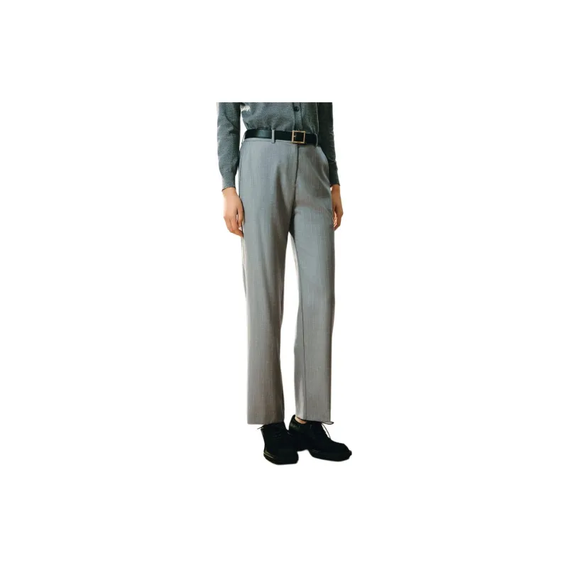 INSUN Suit Trousers Women's Gray-4