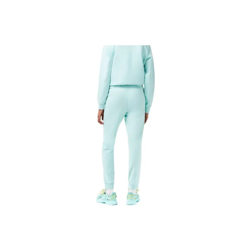 LACOSTE Knitted Sports Pants Women's Mint Green-1