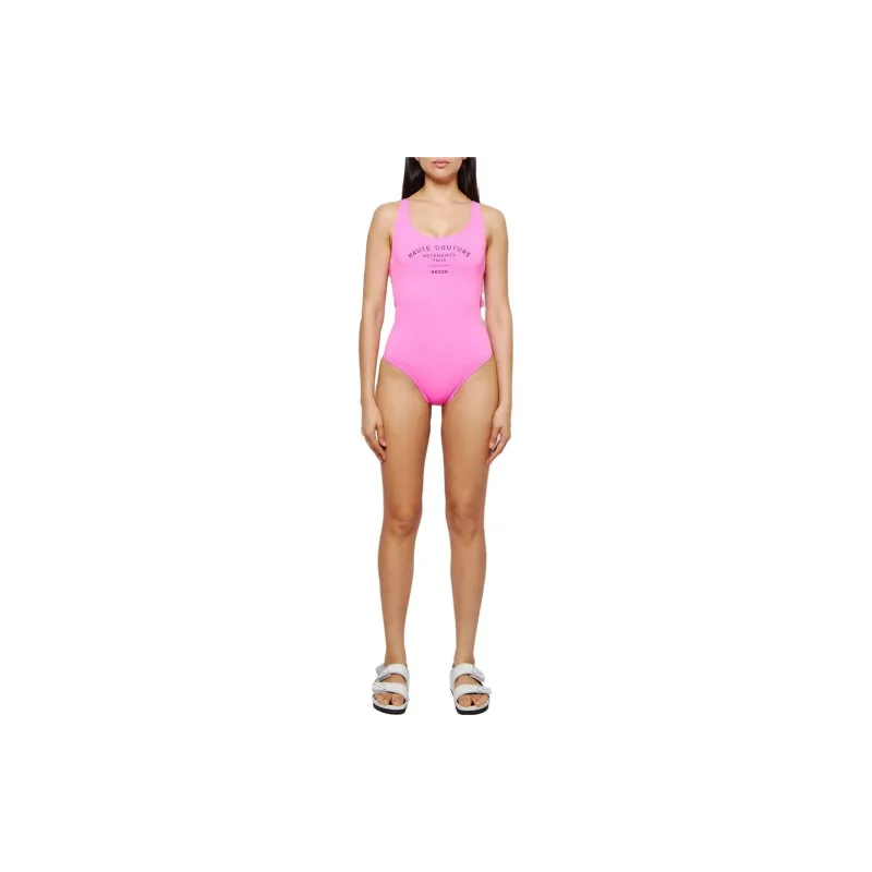 Vetements One-piece Swimsuit Women's Pink-1