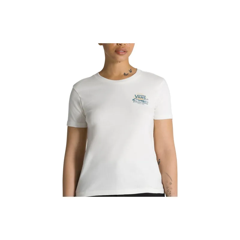Vans Positive Altitude T-Shirts Women's White-3