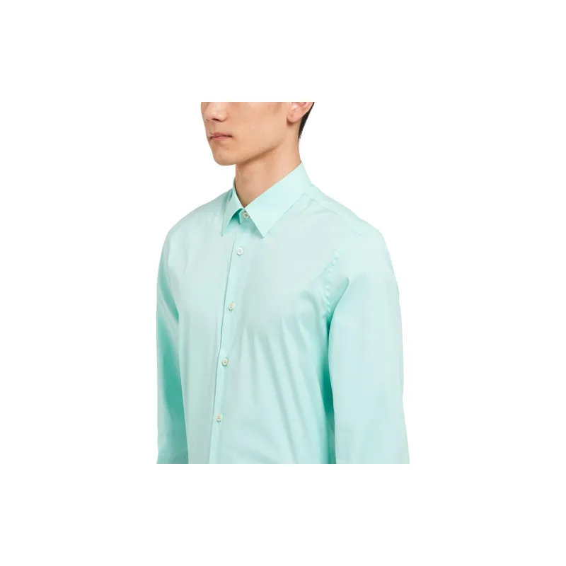 PRADA Shirts Men Green-1