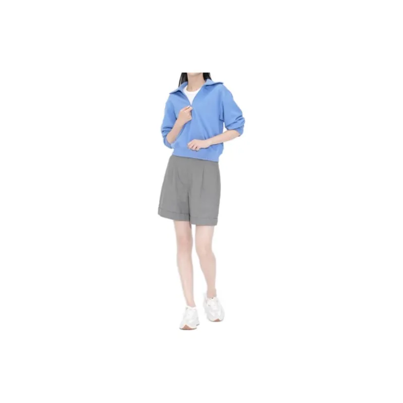 UNIQLO Sweatshirts Women's Lake Blue-1
