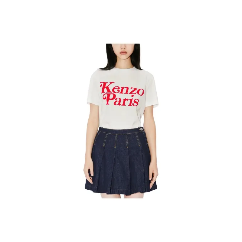 KENZO X Verdy Loose T Shirt 'Off White'-3