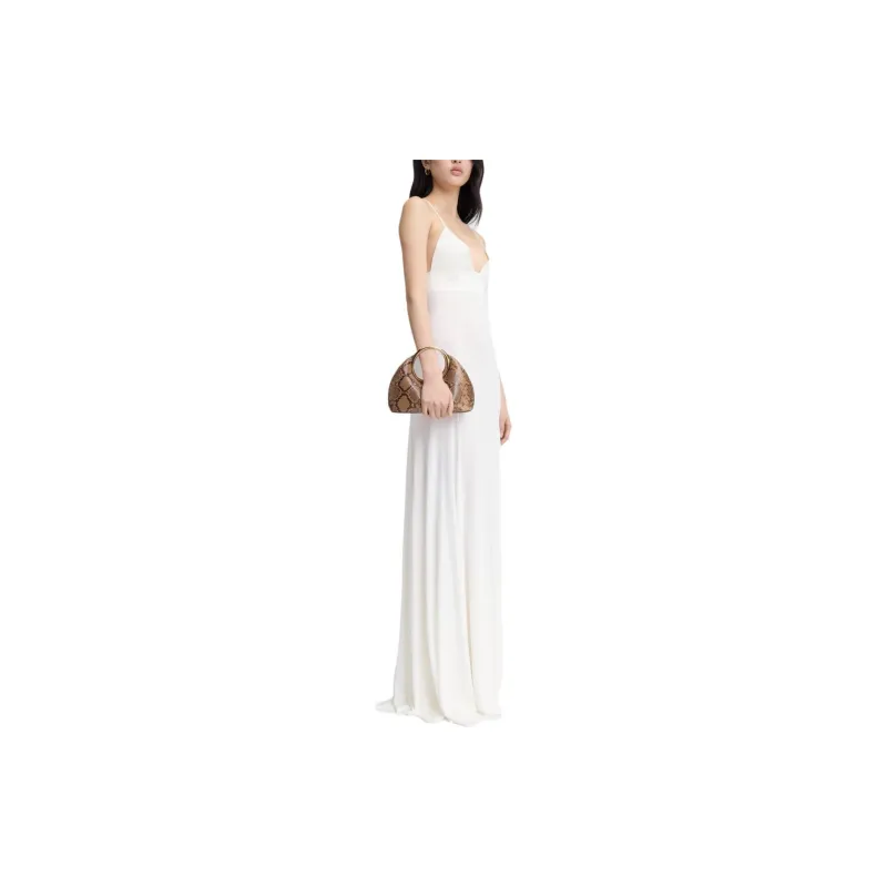 Jacquemus La Robe Spallina Spaghetti Strap Evening Dress-3