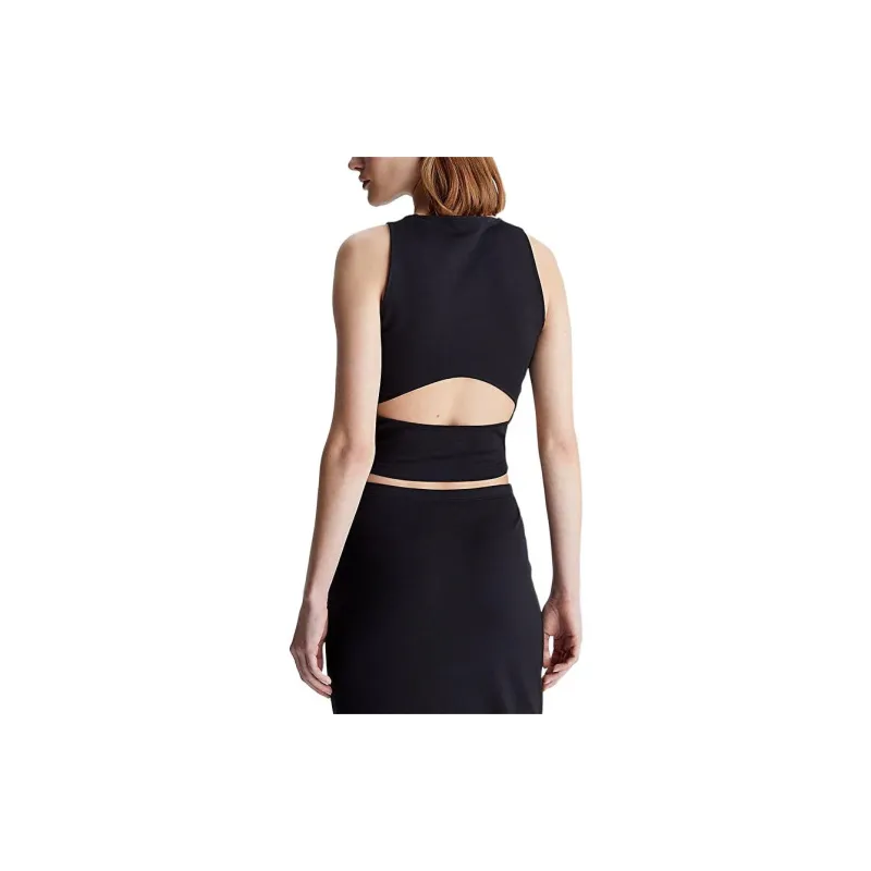 CALVIN KLEIN Tank Top Women's Black-3