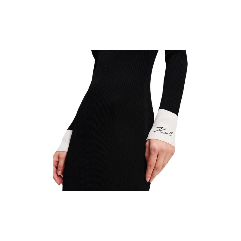 Karl Lagerfeld Essential Polo Dress-5
