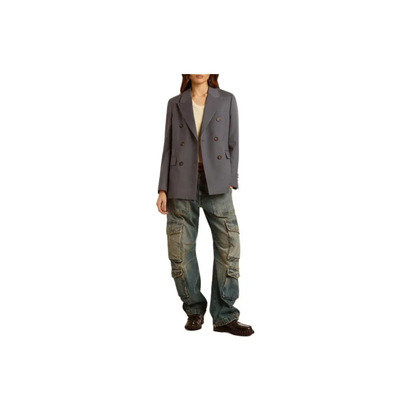 Golden Goose Double Breasted Tailored Blazer-1