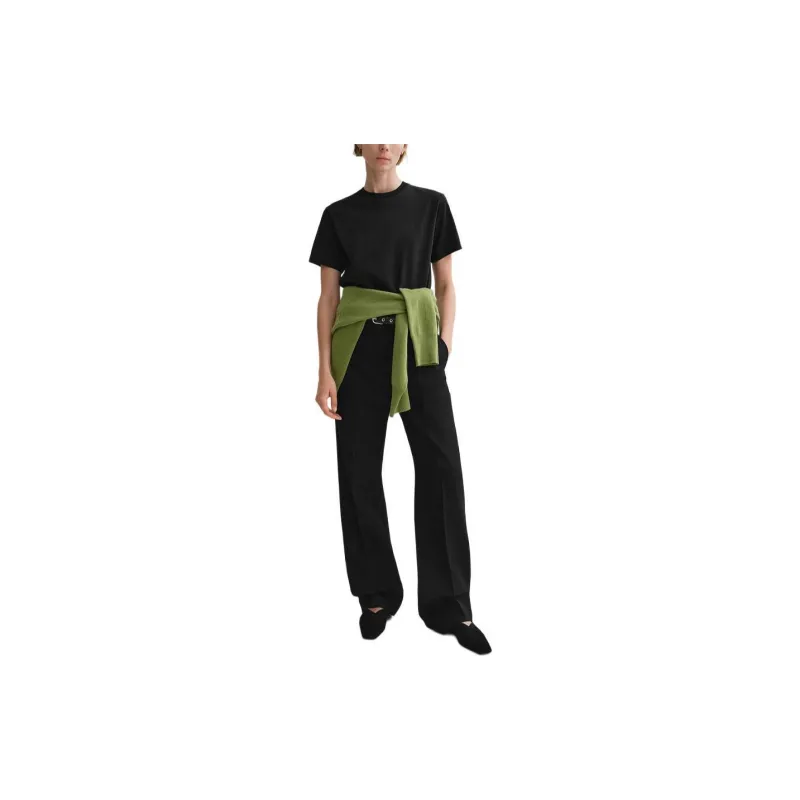 TOTEME Short Sleeve Crewneck T Shirt-2