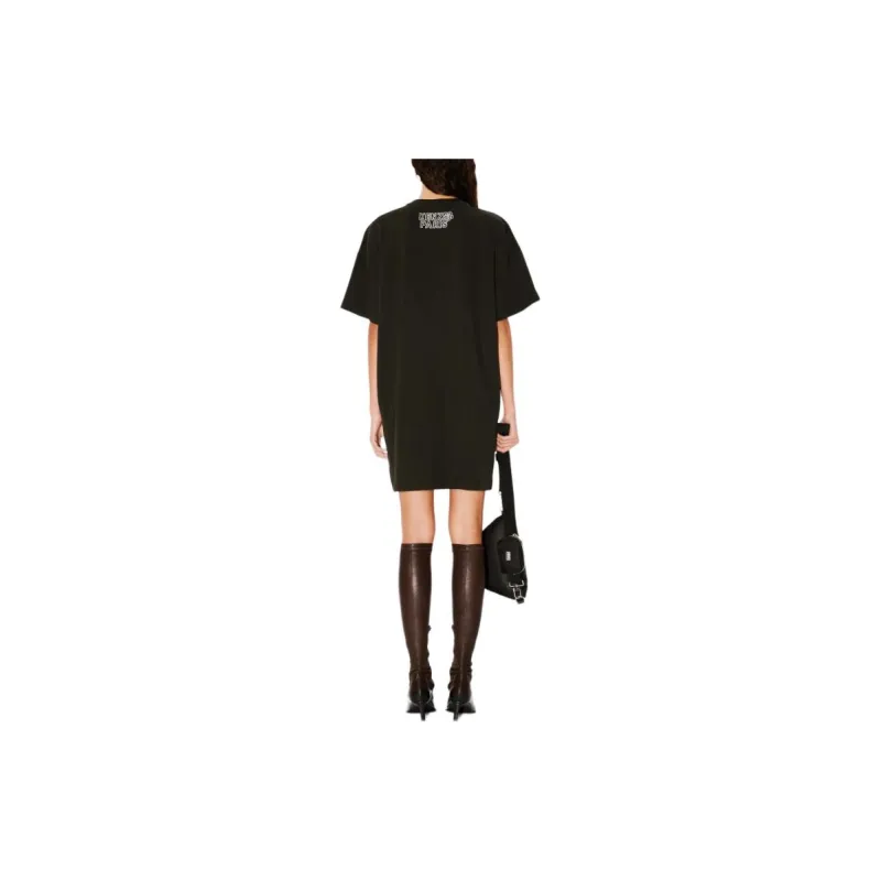 KENZO Embellished Crewneck T Shirt Dress-3