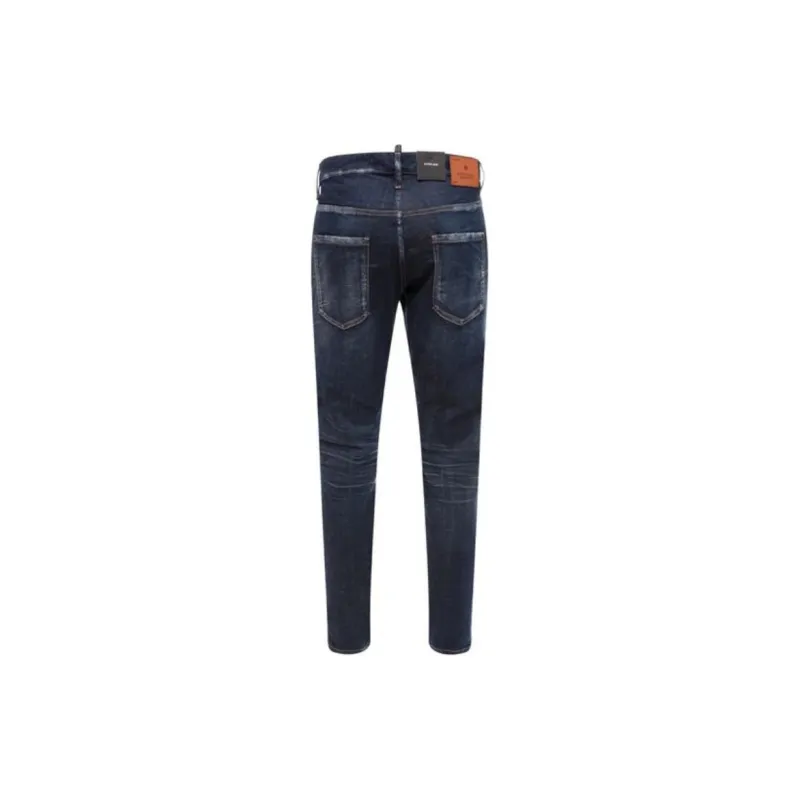Dsquared2 Dark Clean Wash Skater Jeans-1