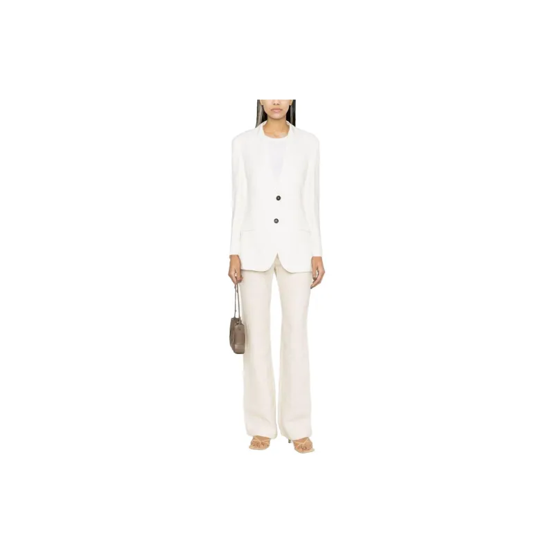 Brunello Cucinelli Flap Pocketed Single Breasted Blazer-1