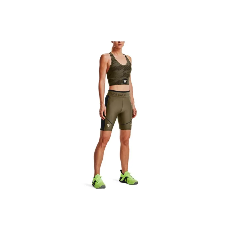 Under Armour Yoga Shorts Women's Green-2