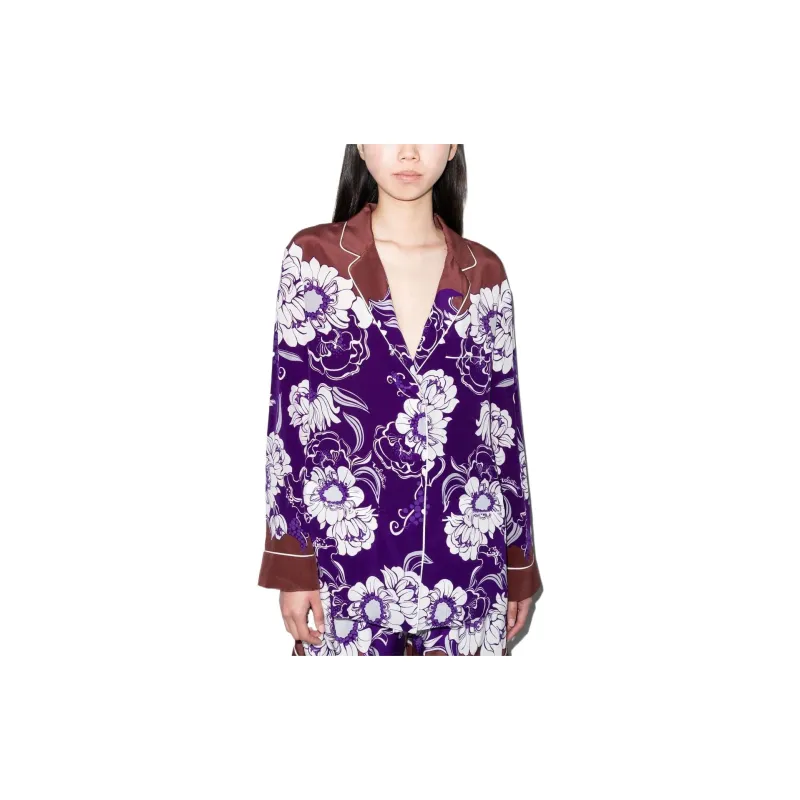 Valentino Shirts Women's Purple-2