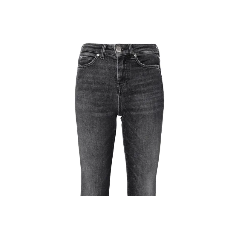 PINKO Flora Faded Effect Flared Jeans-5