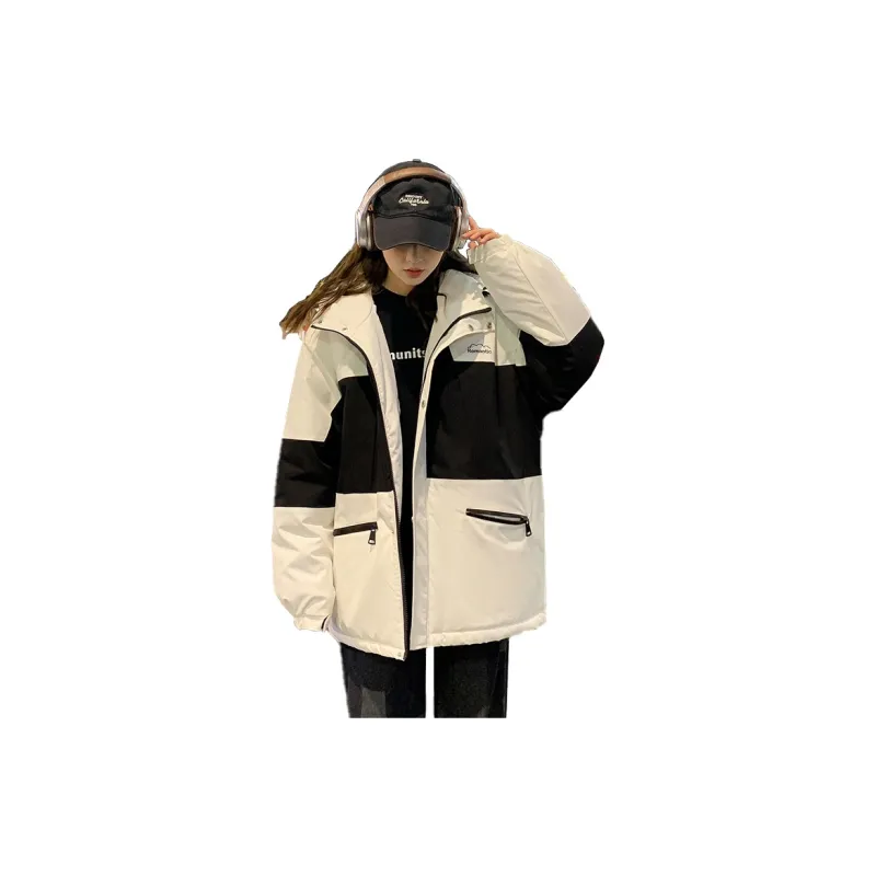 Tonlion Puffer Jacket Women's Raw White-1