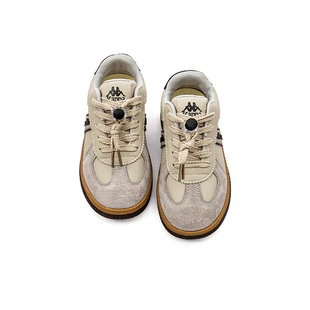 KAPPA KIDS Low Top Kids' Skateboarding Shoes Beige Gray Kids'-3
